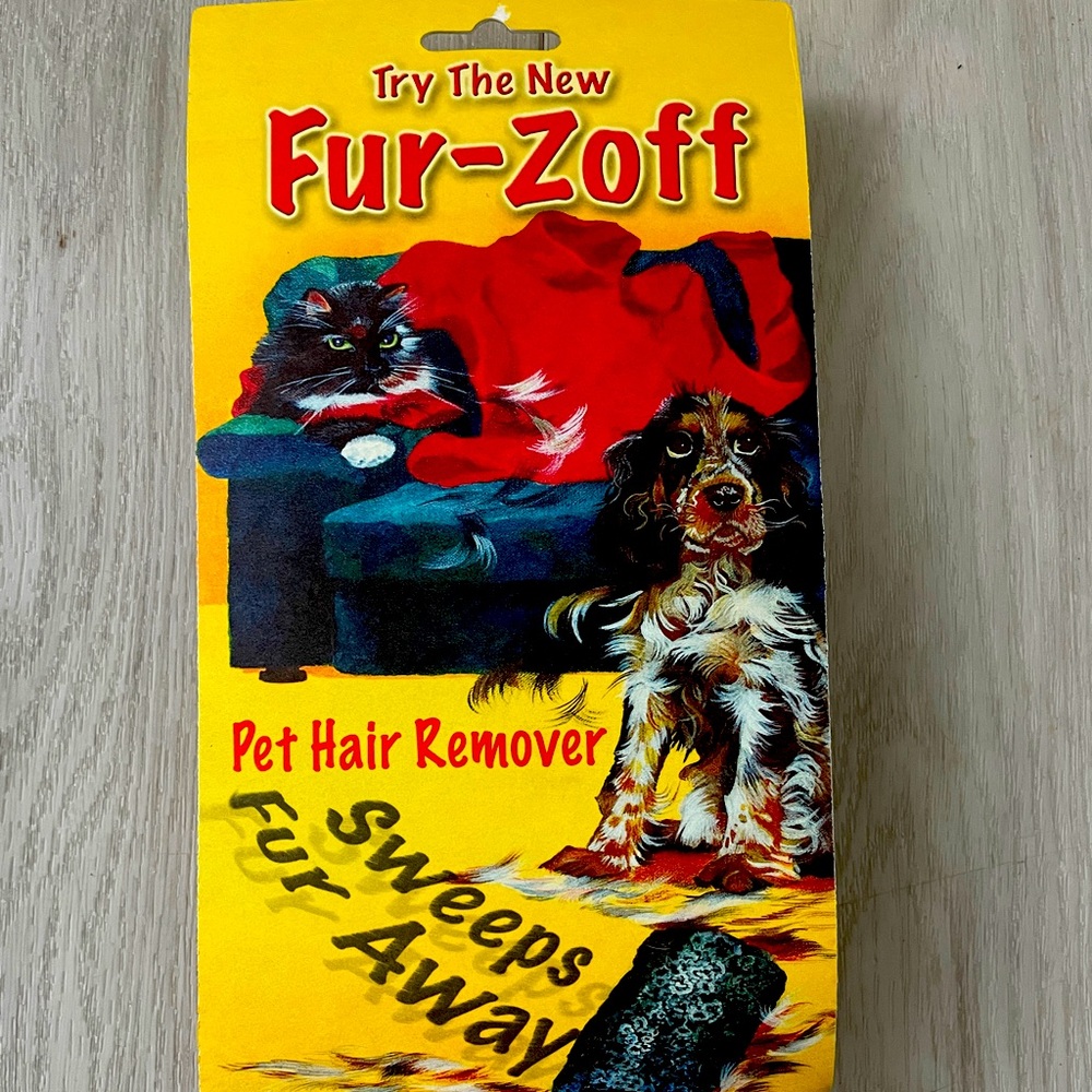 Furr Zoff Pet hair/lint remover NIB